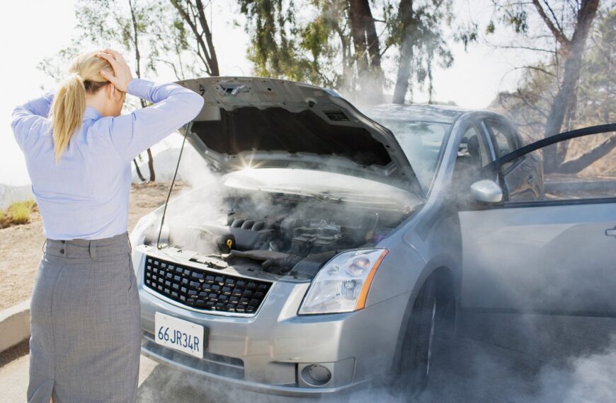 Co zrobić, gdy samochód się przegrzeje?