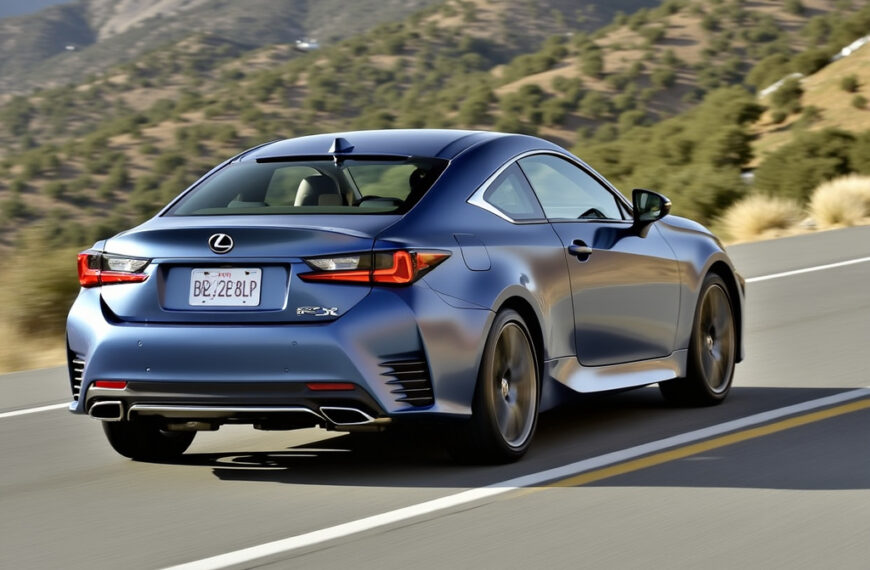 Lexus RC – opinie, cena, dane techniczne, wymiary, spalanie, osiągi