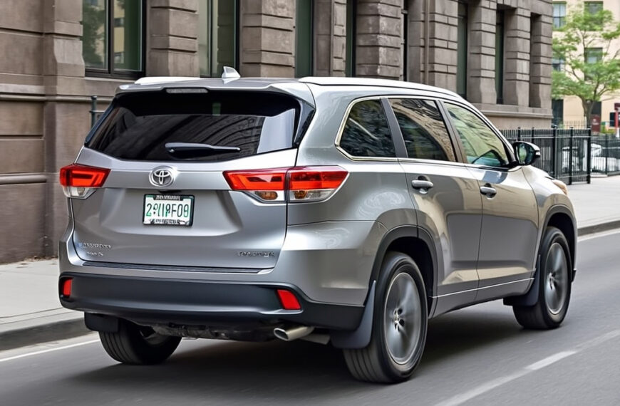 Toyota Highlander – opinie, cena, dane techniczne, wymiary, spalanie, osiągi