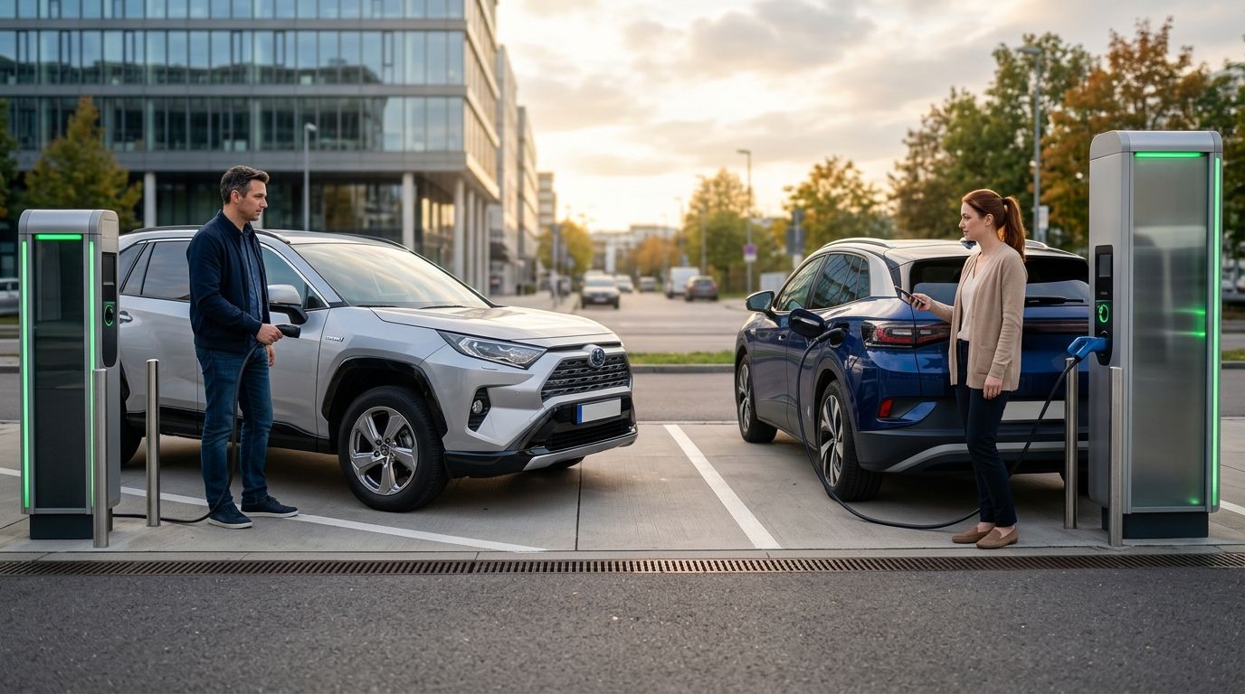 Hybryda czy elektryk: co wybrać w 2025 roku?