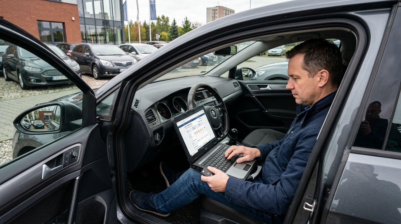 Krok 2: Weryfikacja historii pojazdu online