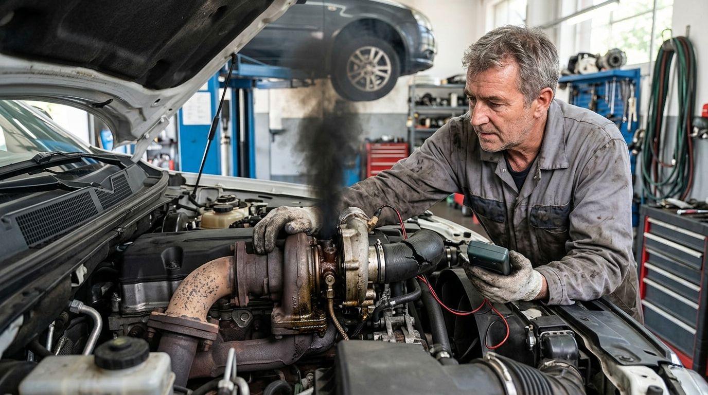 Najczęstsze objawy awarii turbosprężarki