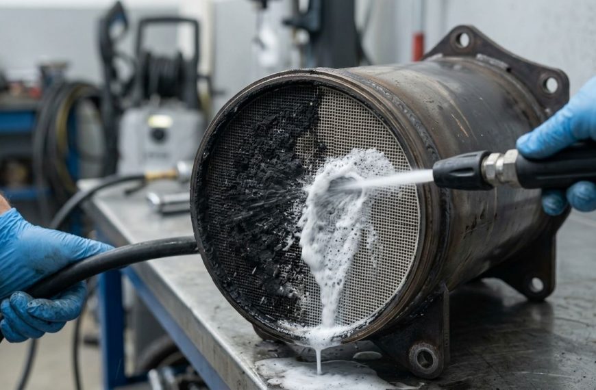 Filtr DPF: objawy zapchania i jak go wyczyścić?