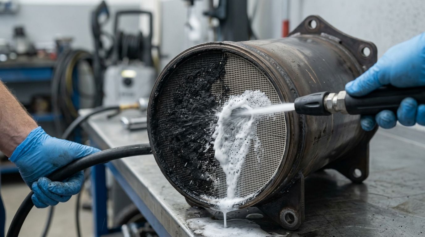 Filtr DPF: objawy zapchania i jak go wyczyścić?