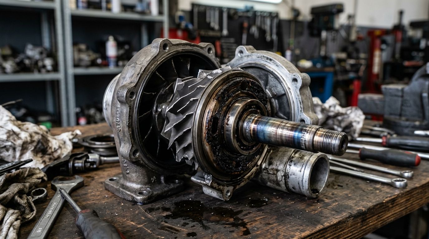 Przyczyny uszkodzeń turbosprężarki
